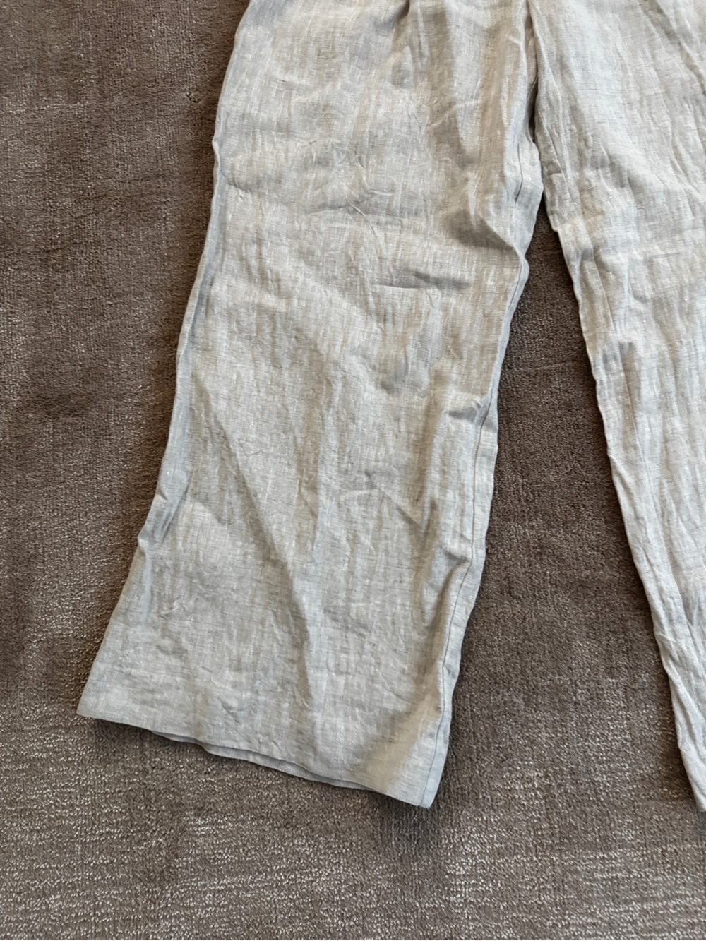Reformation Alex Linen Mid Rise Pant - Picture 5 of 13